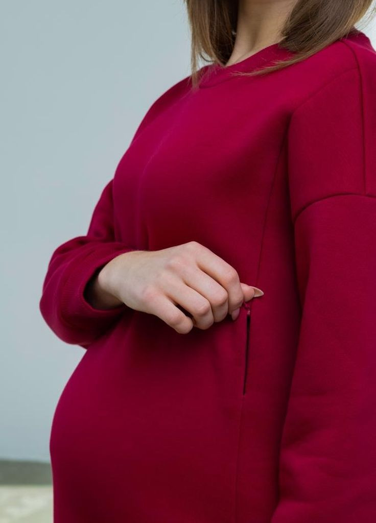 Теплий спортивний костюм для вагітних та годуючих мам з начосом Юла мама (269340576)