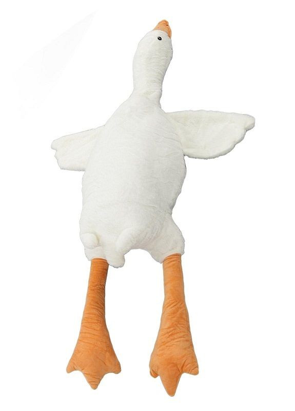 М'яка іграшка подушка Гусь-обіймусь плюшева 90 см Білий No Brand (260264645)