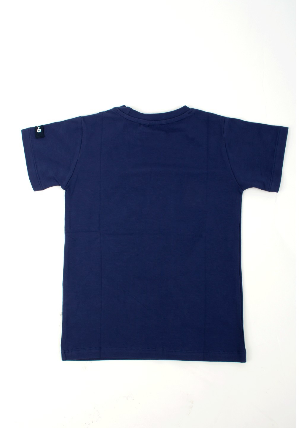 Синя футболка на хлопчика tom-du синя з принтом 070821-001849 TOM DU