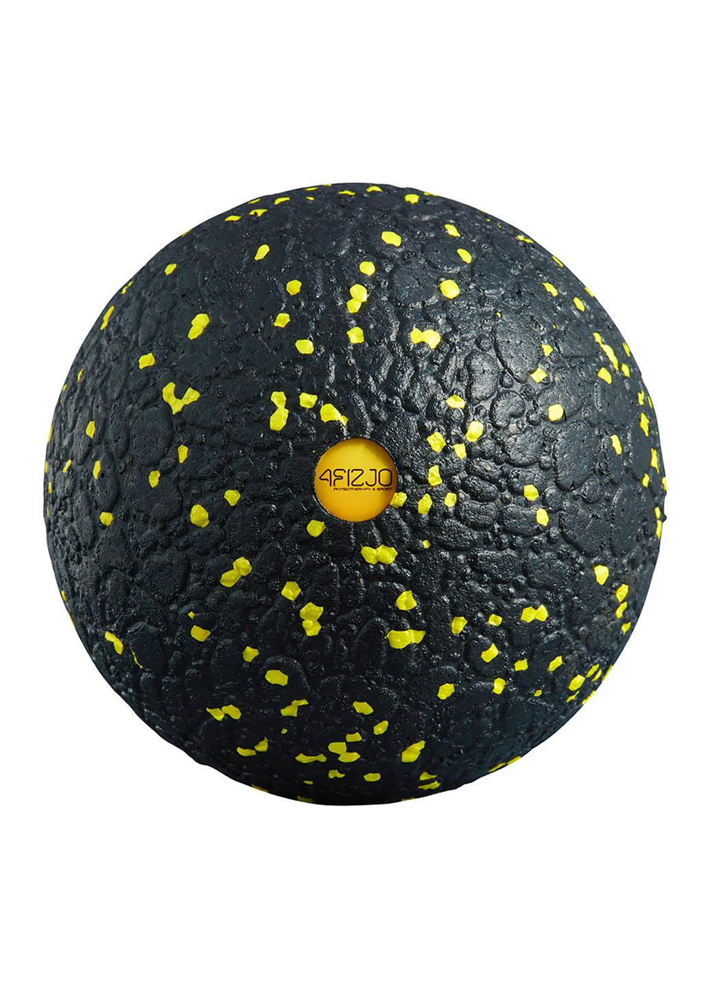 Масажний м'яч EPP Ball 10 4FJ0216 Black/Yellow 4FIZJO (258316988)