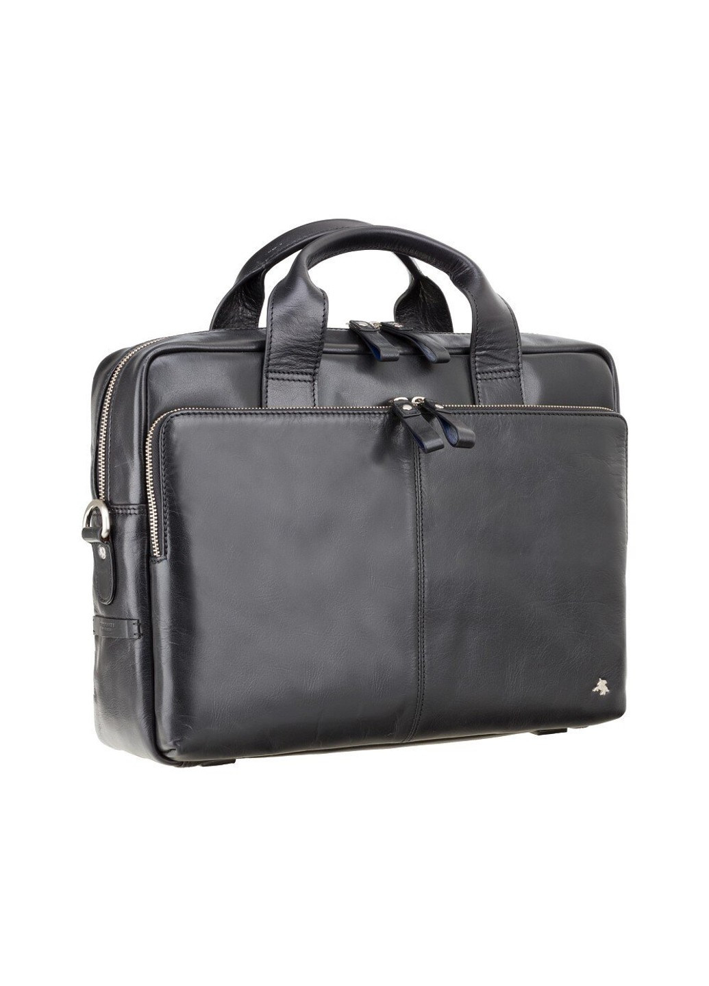 Мужская кожаная сумка с RFID защитой ml30 blk Visconti (262086625)