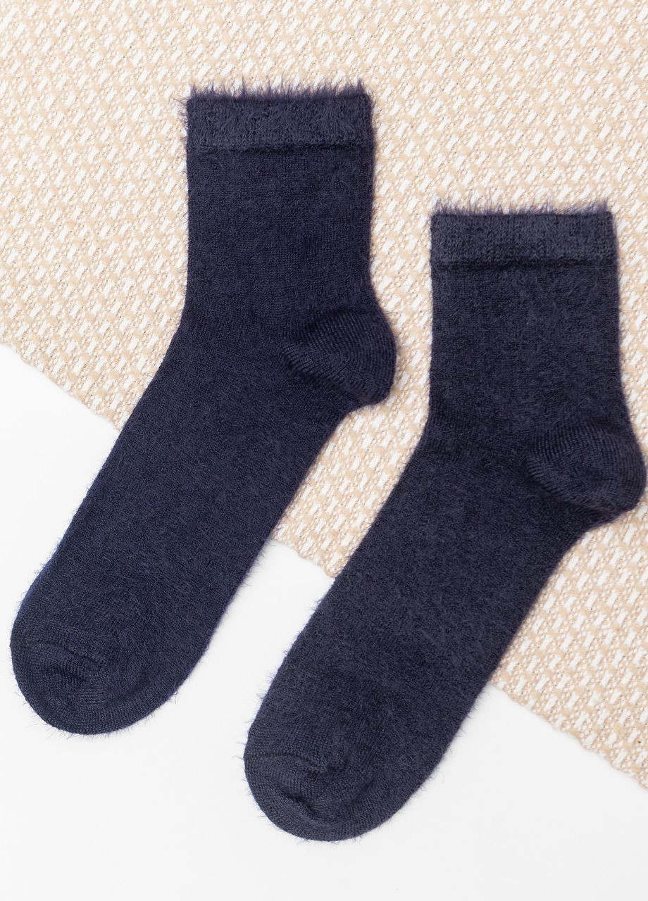 Женские шерстяные носки Темно-синий Style Luxe (273380137)