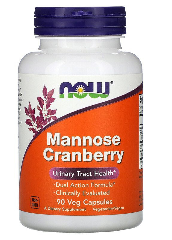 Mannose Cranberry 90 Veg Caps Now Foods (256725206)