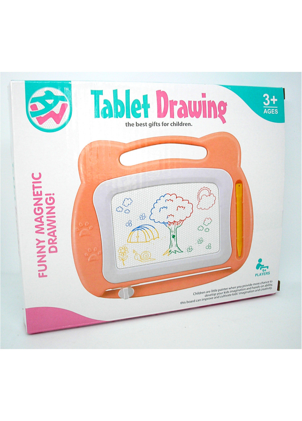 Планшет дитячий дошка кольорова для малювання іграшка Tablet Drawing No Brand (259501137)