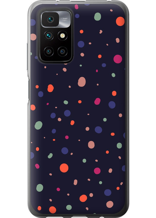 Силіконовий чохол 'Горошок v2' для Endorphone Xiaomi Redmi 10 (258085783)