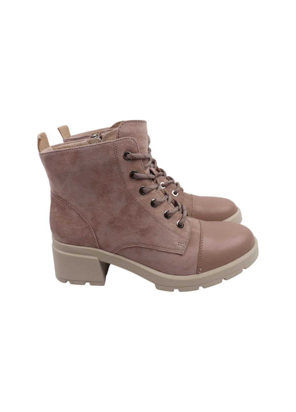 Черевики жіночі бежеві натуральна замша Anemone 233-22DHC (257439760)