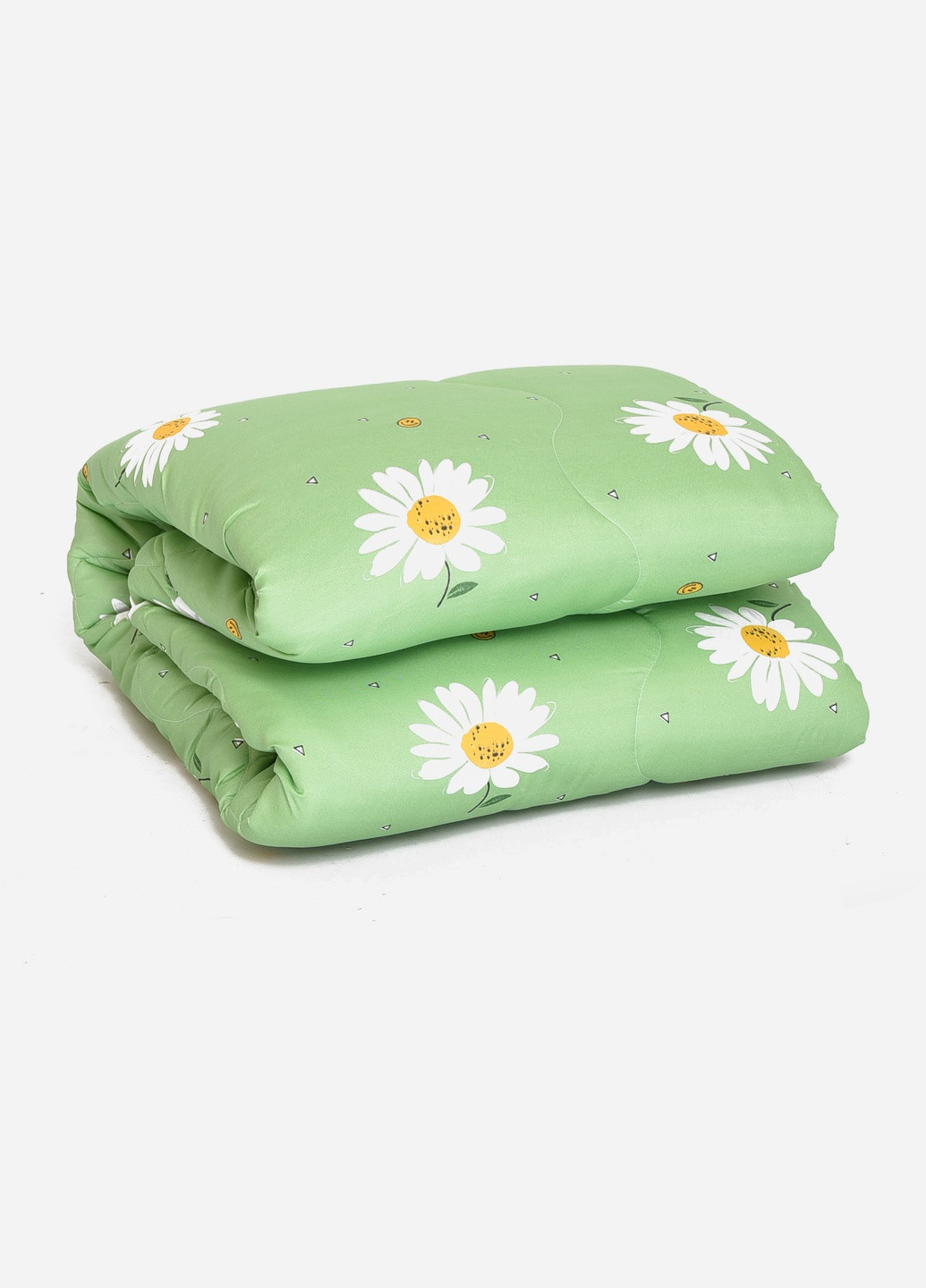 Одеяло евро зеленого цвета Let's Shop (256742827)