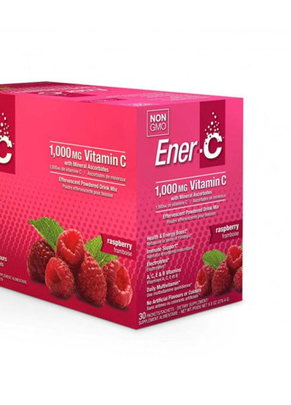 Vitamin C 30 packs Raspberry Flavor Ener-C (256724463)