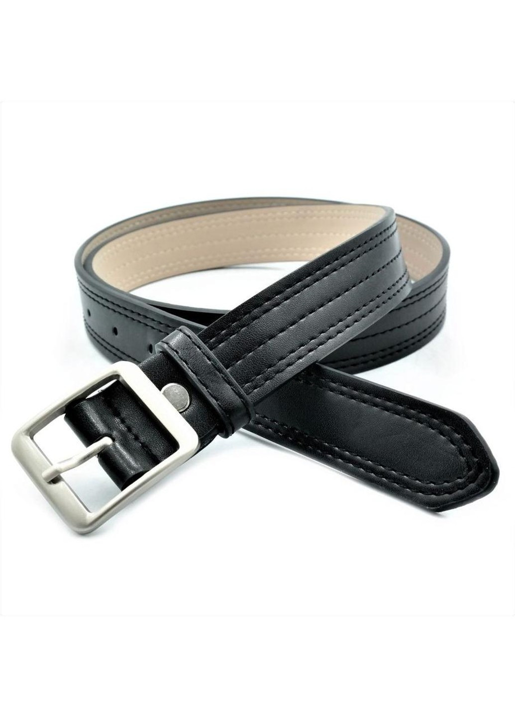 Жіночий ремінь Weatro Чорний ek-zh-28kit-0011 Le-Mon (272597028)