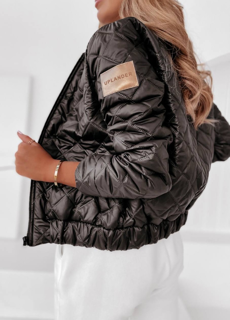 Черная женская куртка цвет чёрный р.42/44 408646 New Trend
