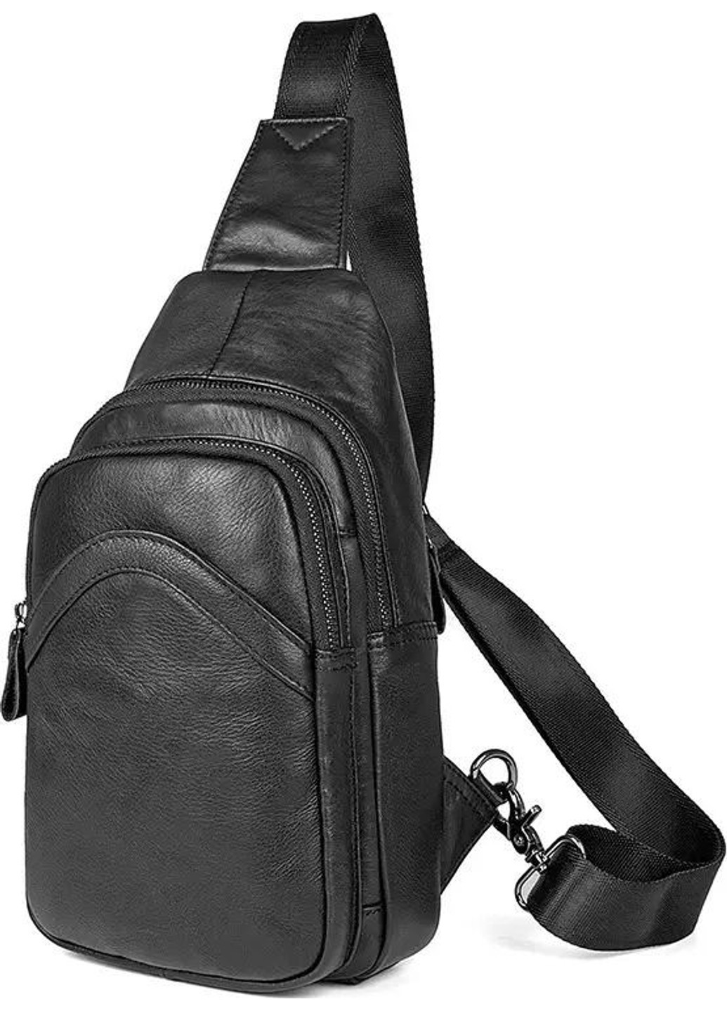Чоловіча шкіряна сумка слінг 14477 Vintage (262522793)
