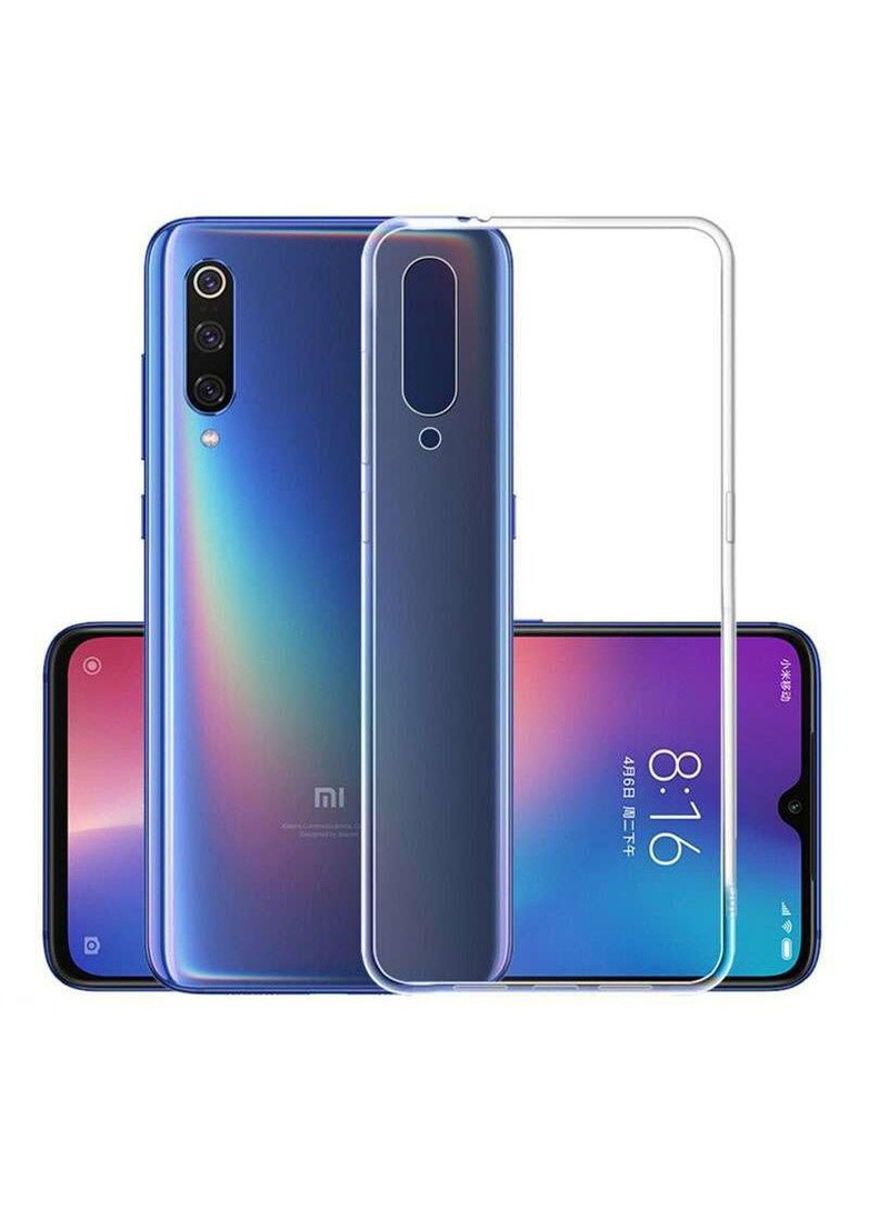 Ультратонкий силіконовий чохол 1мм на Xiaomi Mi 9 Epik (258789465)