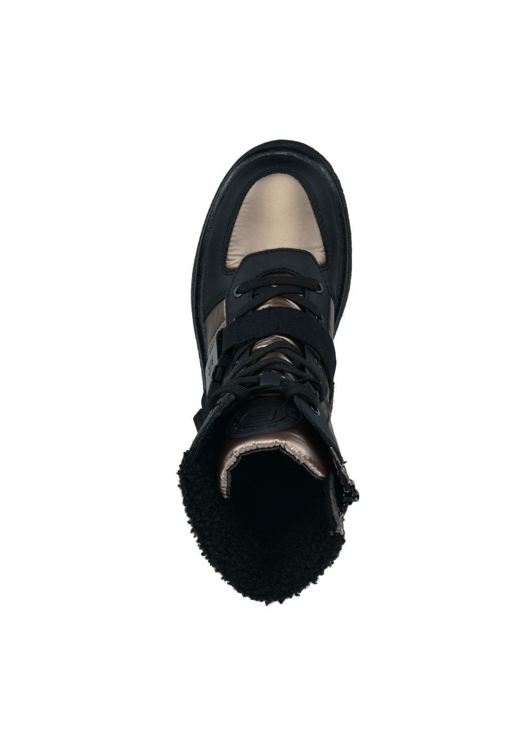 Жіночі черевики Catania Чорні з золотим Bagatt (265624138)