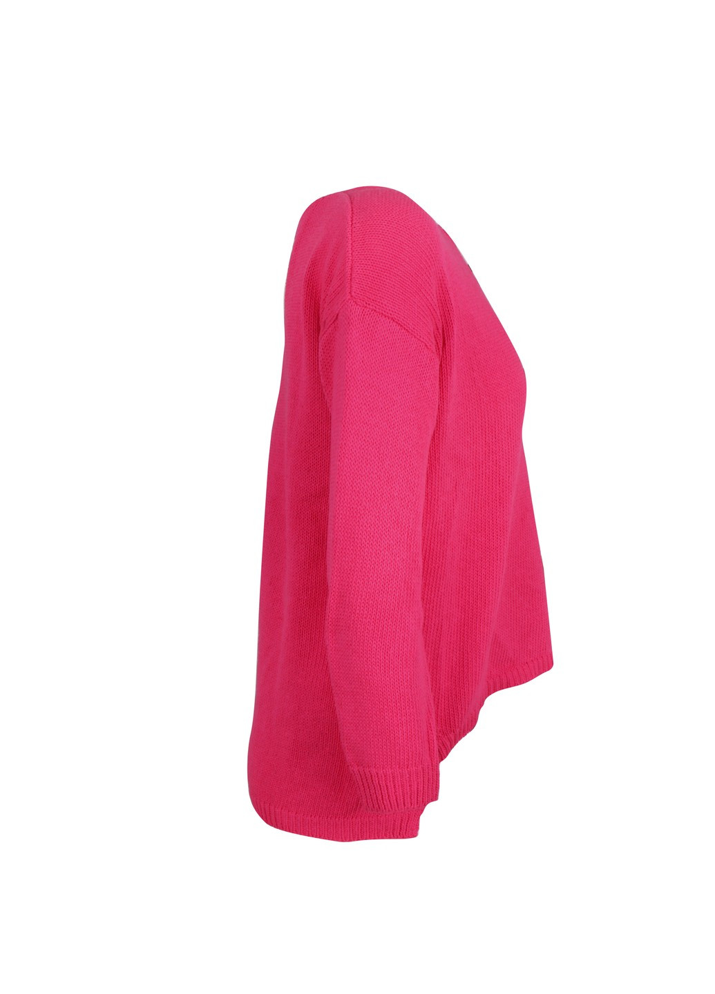 Розовый женский свитер Please
