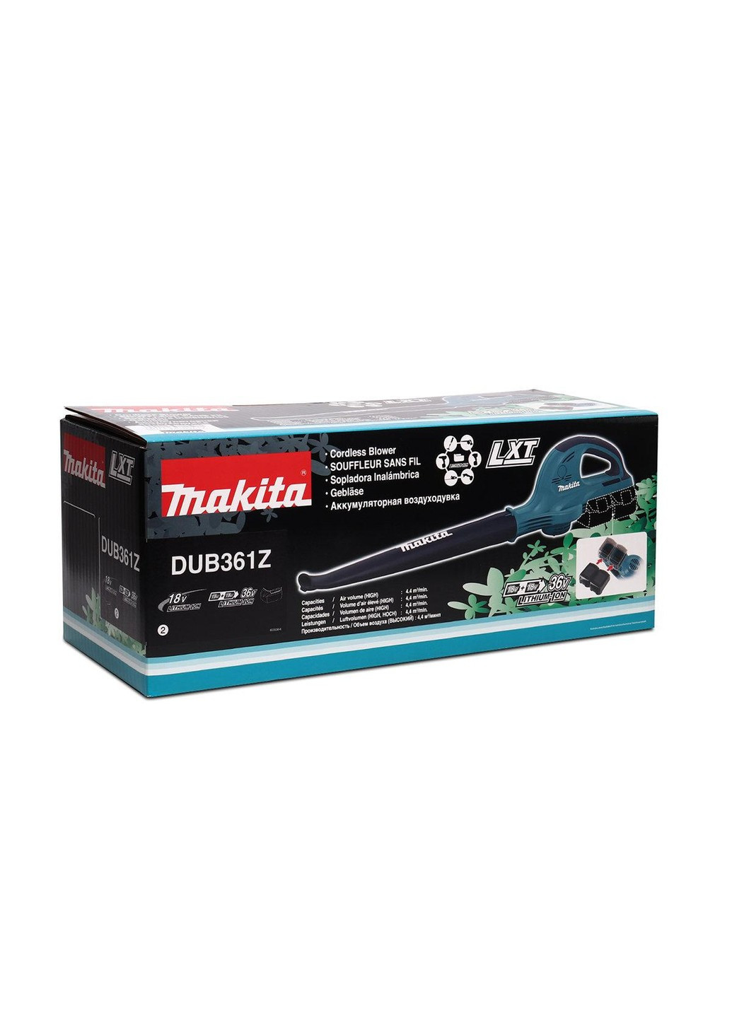 Акумуляторний повітродув DUB361Z (без акумуляторів та зарядного пристрою) Makita (259365318)