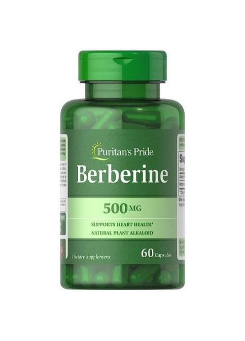 Puritan's Pride Berberine 500 mg 60 Caps Puritans Pride (264295752)