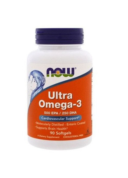 Ultra Omega 3 Fish Oil 90 Softgels Now Foods (256719221)
