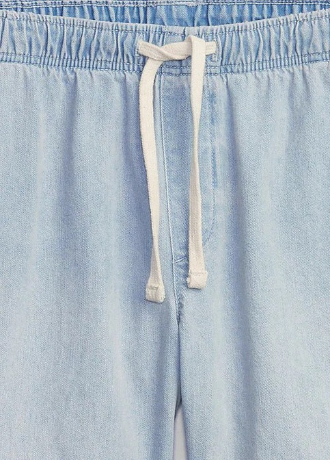 Легкие голубые джинсовые шорты Gap (258260551)