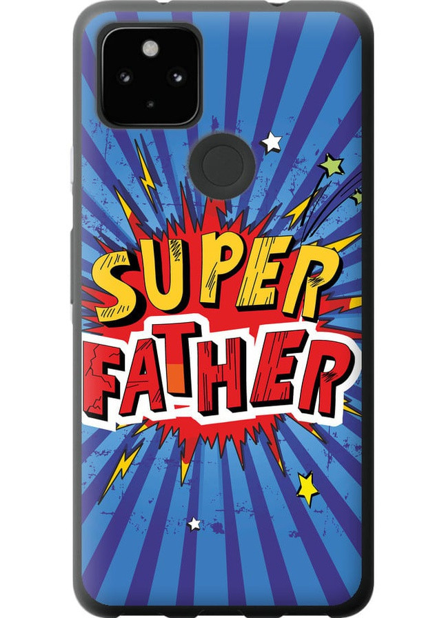 2D пластиковий чохол 'Супер тато v2' для Endorphone Google Pixel 5A (258090051)