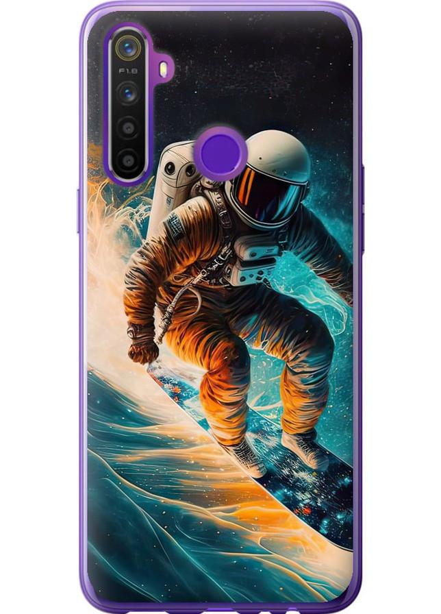 2D пластиковий чохол 'Сноубордист' для Endorphone Realme 6i (258084244)