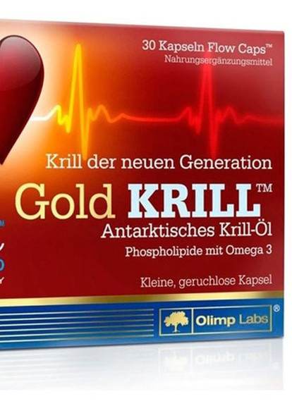 Olimp Nutrition Gold Krill 30 Caps Olimp Sport Nutrition (256720740)