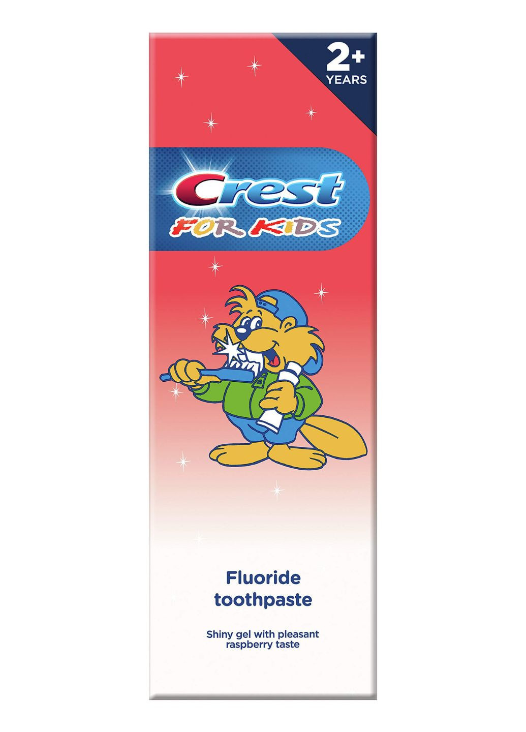 Детская зубная паста For Kids с фтором 50мл Crest (275399317)
