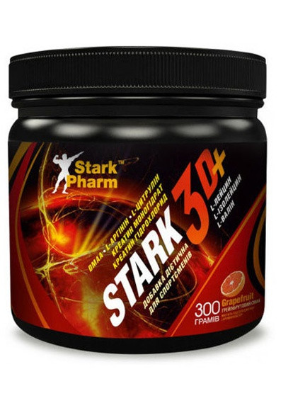 Stark 3D+ DMAA & PUMP 300 g /30 servings/ Grapefruit Stark Pharm (256724672)