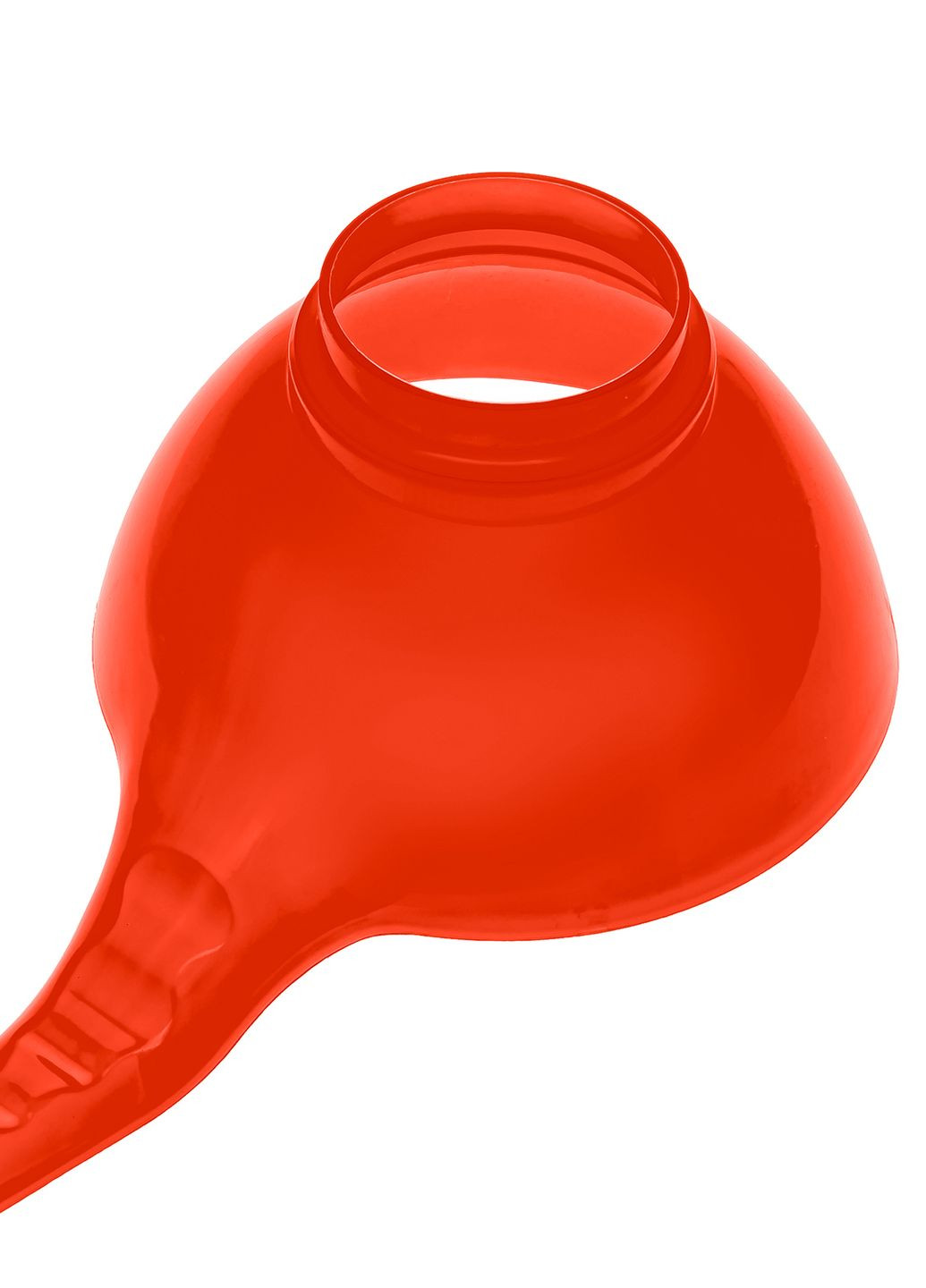 Воронка (лійка) Ø 14 см пластикова з широким горлом на банку червона Kitchette (274060230)