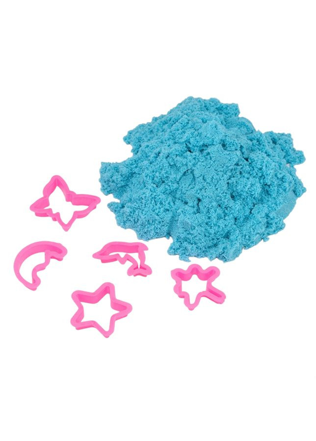 Кинетический песок Magic sand в пакете цвет голубой ЦБ-00239650 Strateg (272593008)