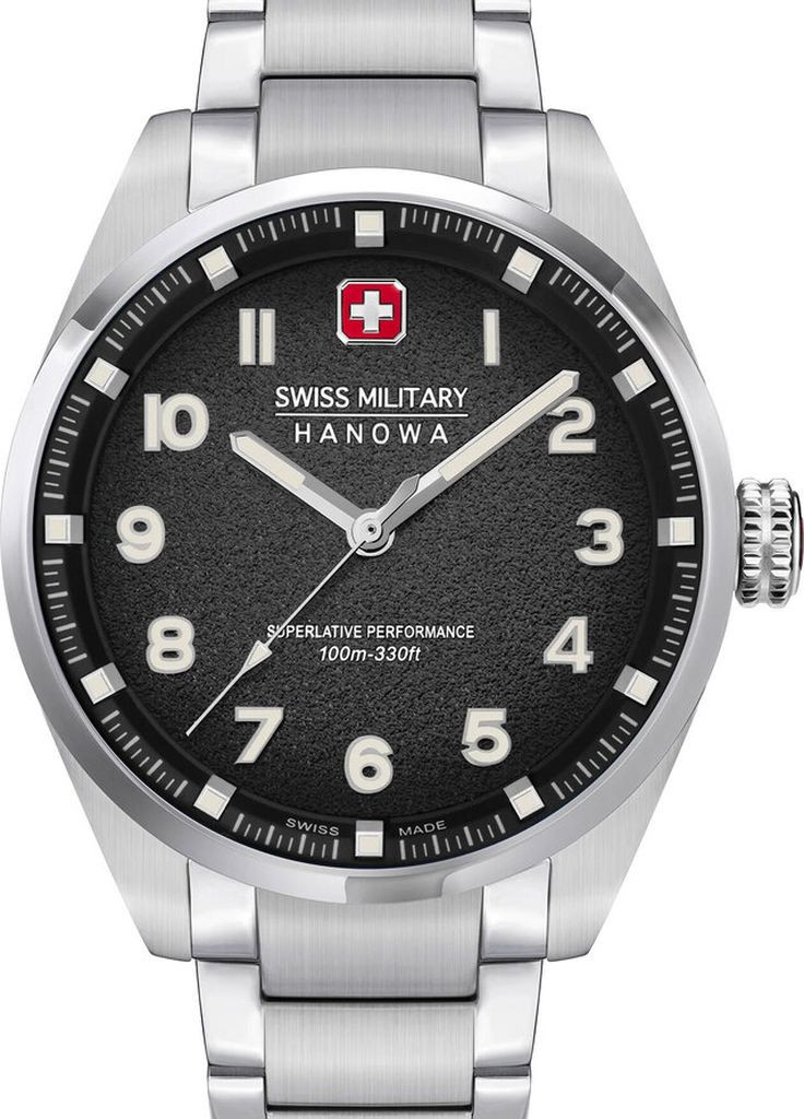 Часы Swiss Military Hanowa Greyhound SMWGG0001503 кварцевые спортивные Swiss Military-Hanowa (275929677)
