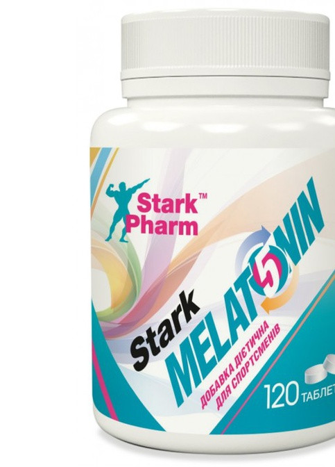 Мелатонін Melatonin 5 мг 120 капсул Stark Pharm (256753929)