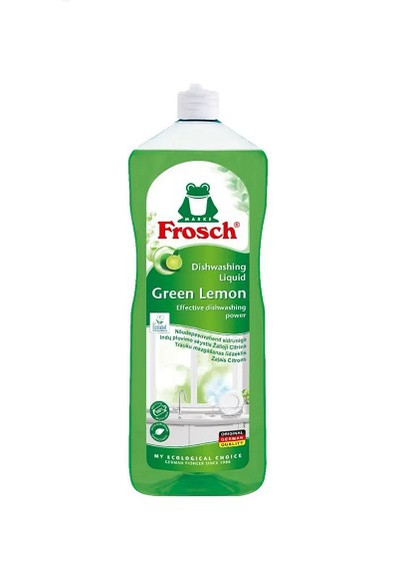 Cредство для мытья посуды Зеленый Лимон 1 л Frosch (258427463)