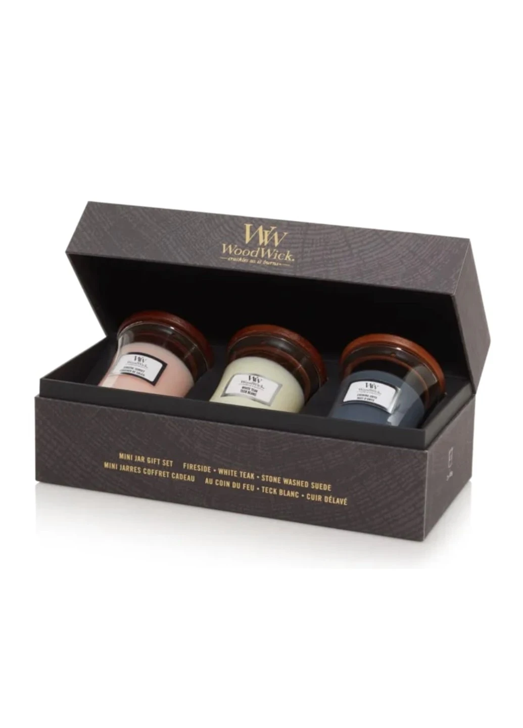 Набір арома свічок Mini Evening Onyx, Coastal Sunset, Solar Ylang WoodWick (258333845)