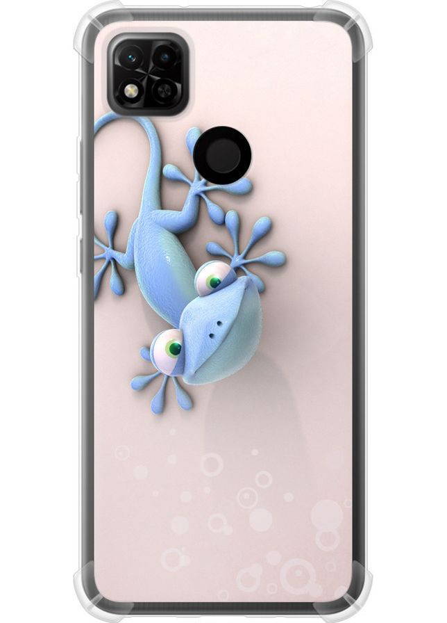 Силикон с усиленными углами чехол 'Геккончик' для Endorphone Xiaomi Redmi 10A (260599453)