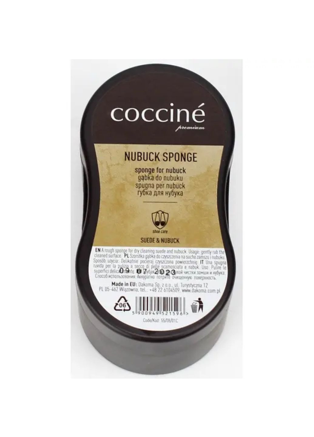 Губка для замши та нубуку Coccine nubuck sponge (277988590)