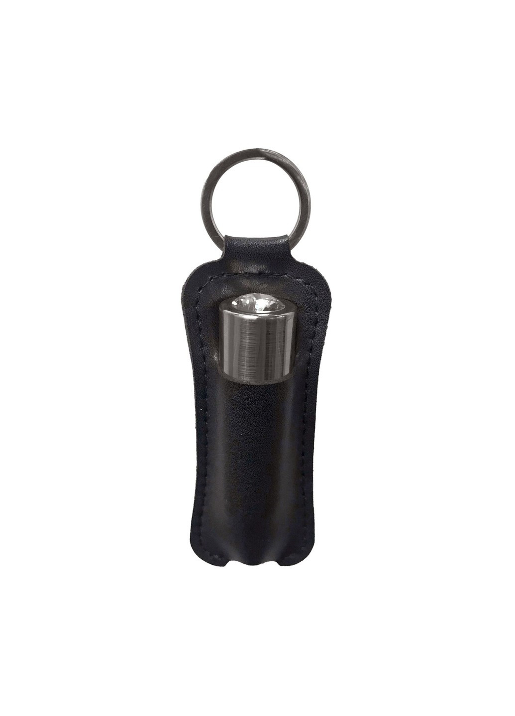 Вибропуля First-Class Bullet 2.5″ with Key Chain Pouch, Gun Metal, 9 режимов вибрации PowerBullet (276389889)