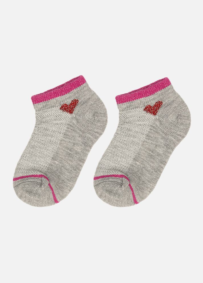 Шкарпетки для дівчинки колір сірий ЦБ-00228912 Yuki (262081047)
