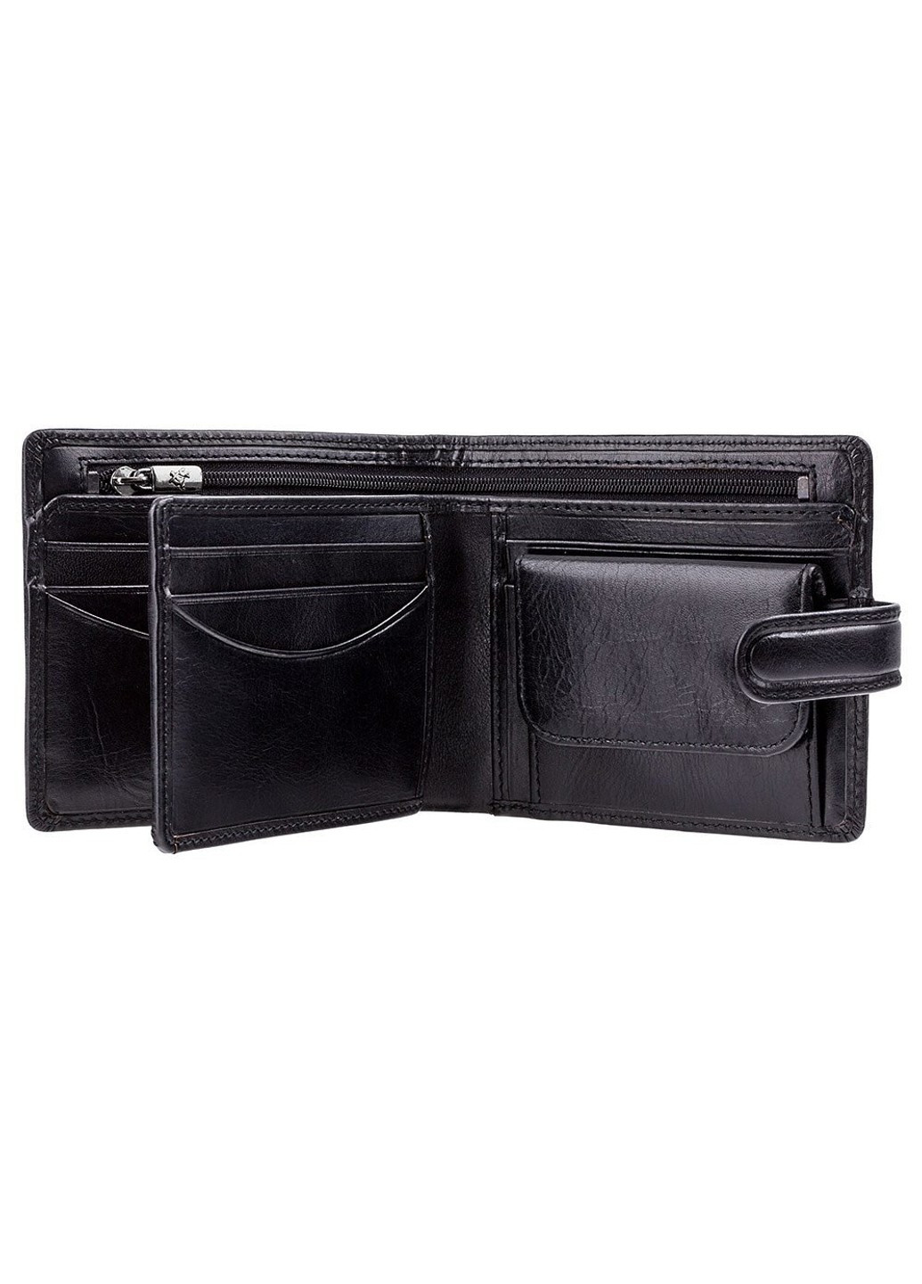 Чоловічий гаманець TSC42 Arezzo (Black) з захистом RFID Visconti (262891733)