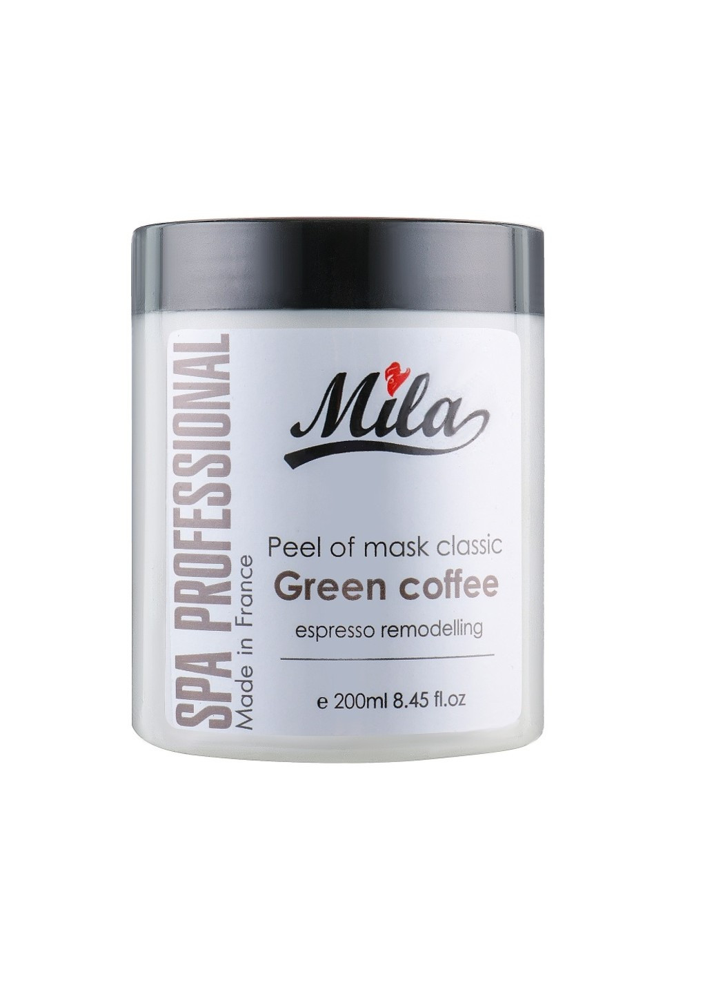 Альгинатная маска Экспресс омоложения с зеленым кофе Espresso Remodelling mask Green Coffee Perfect 200 г Mila (269238087)