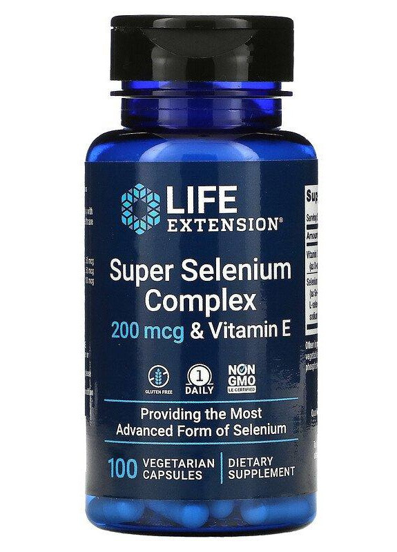 Super Selenium Complex 100 Veg Caps Life Extension (256720351)