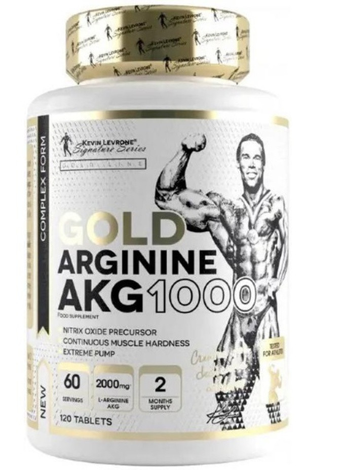 Gold Arginine AKG 1000 120 Tabs Kevin Levrone (256722238)