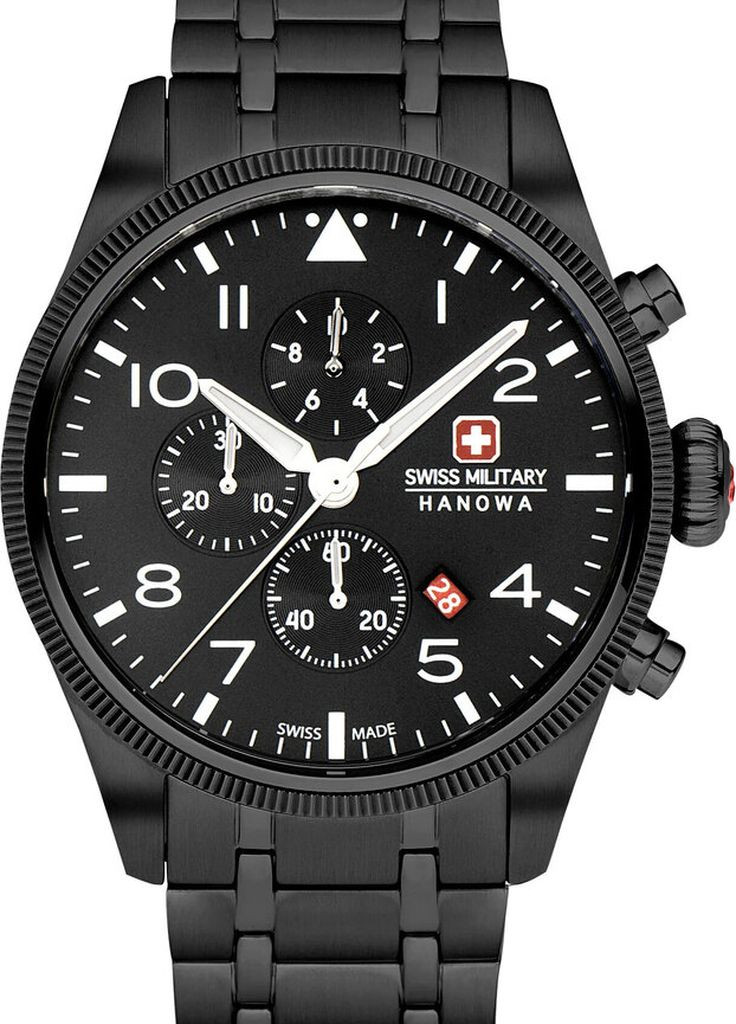 Часы Swiss Military Hanowa Thunderbolt Chrono SMWGI0000431 кварцевые спортивные Swiss Military-Hanowa (269696425)