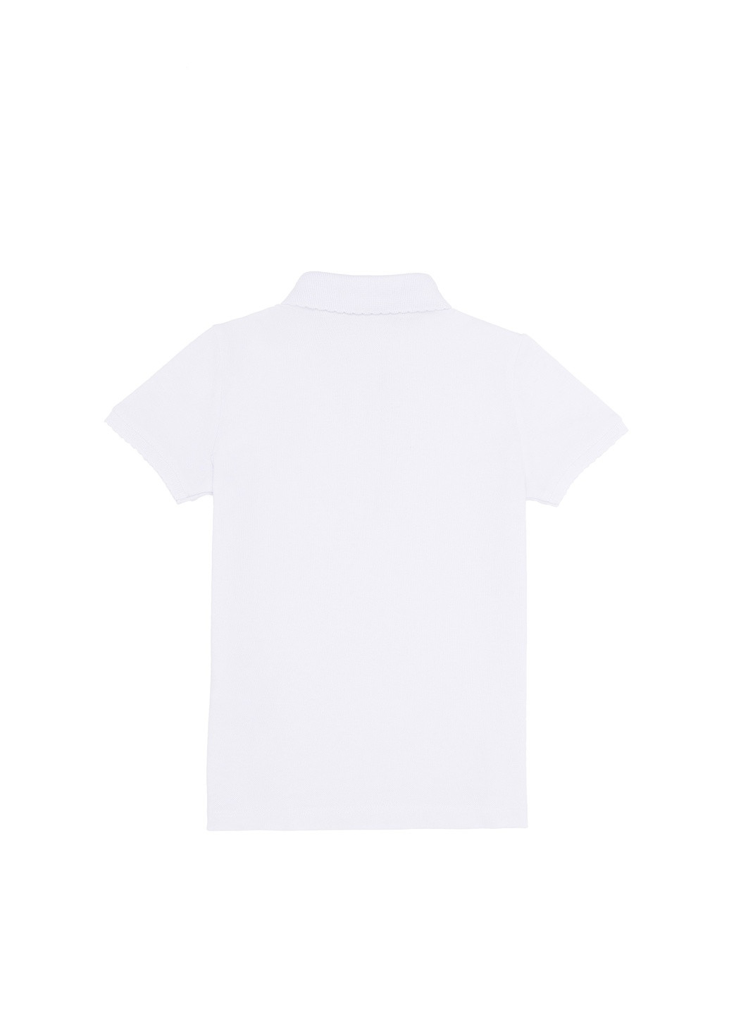 Белая детская футболка-футболка поло u.s.polo assn на девочку для девочки U.S. Polo Assn.