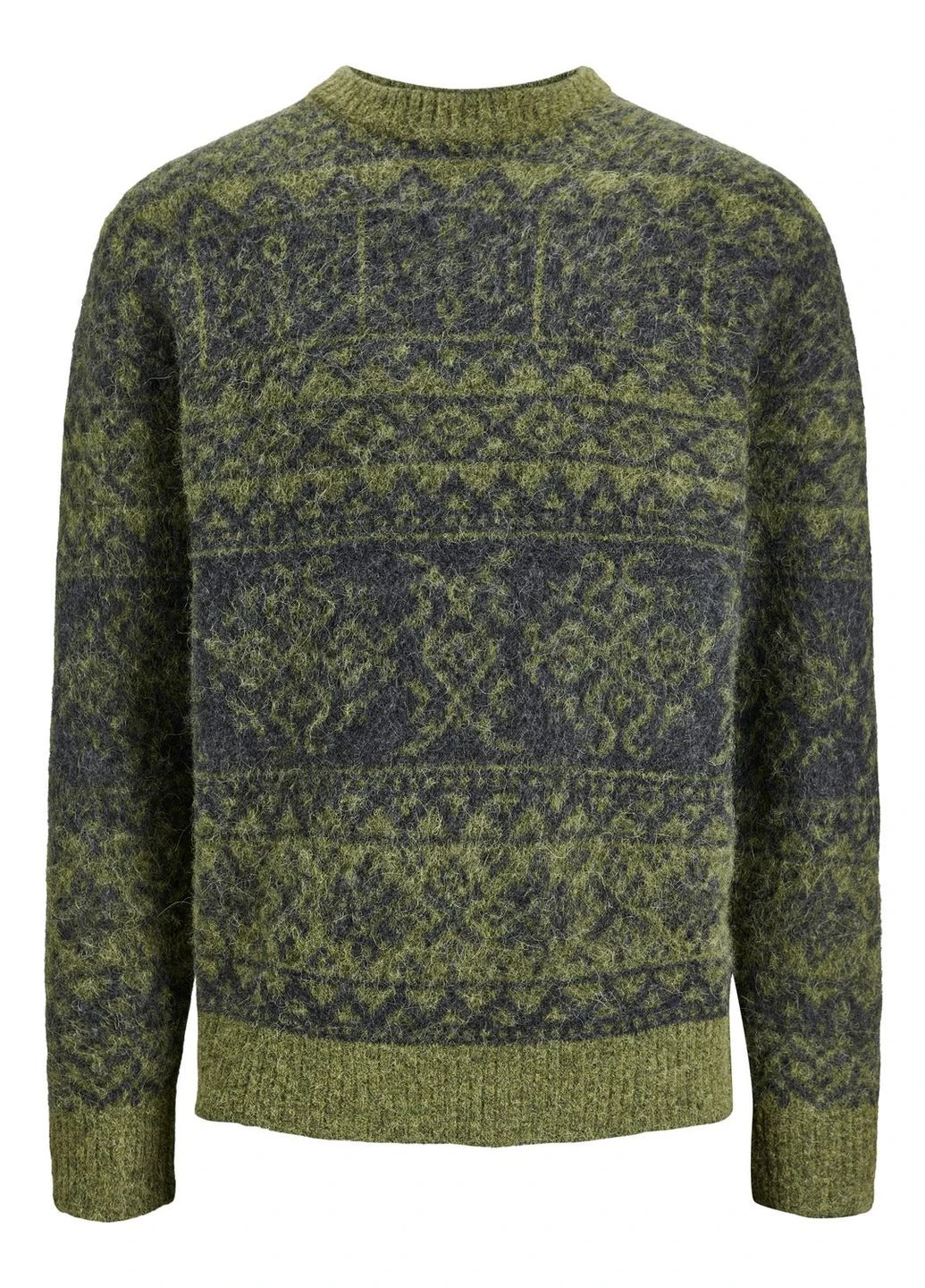 Зеленый джемпер зима,зеленый-черный,jack&jones Jack & Jones