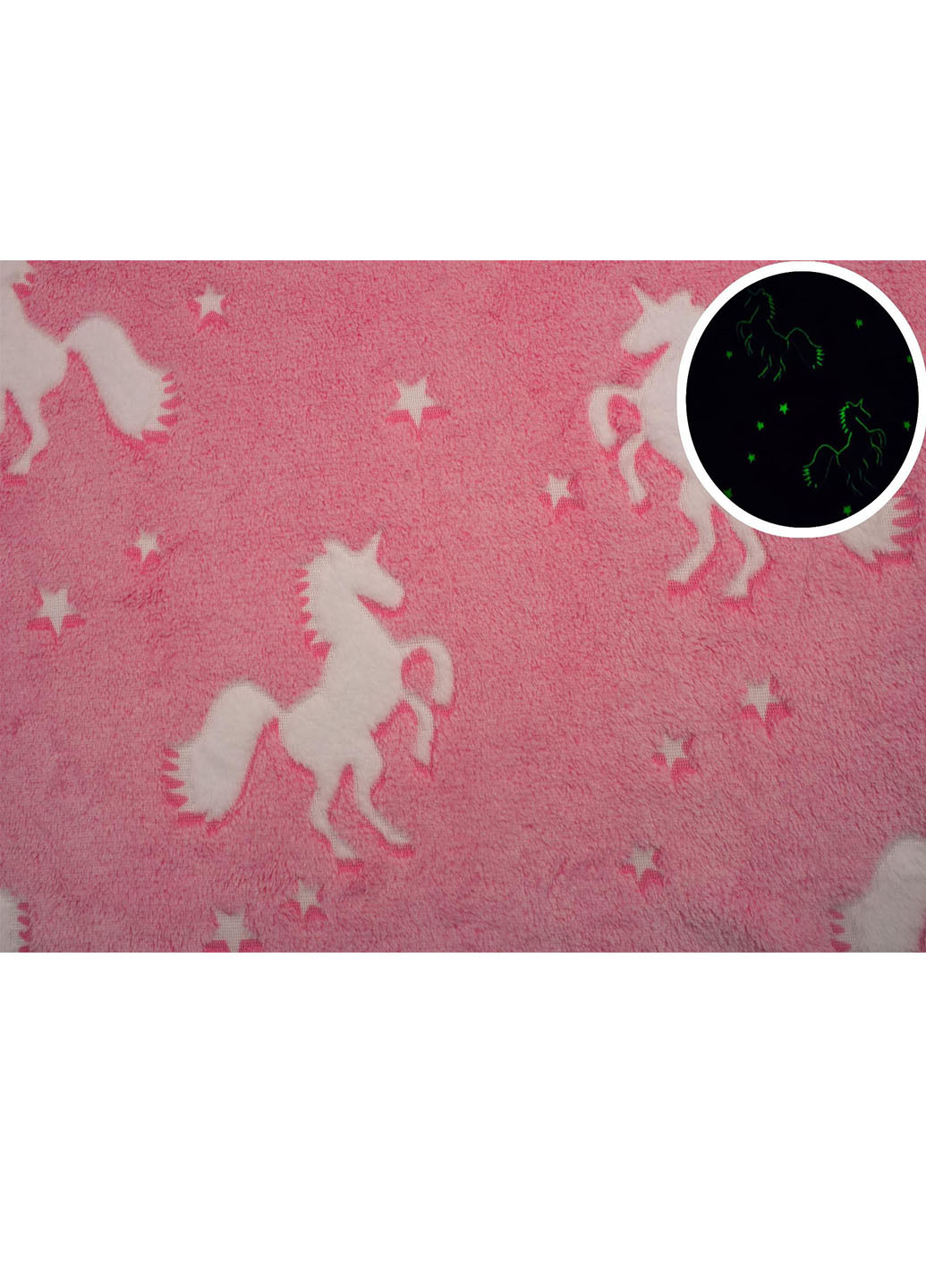 Плед дитячий Rozia Magic Blanket покривало мікрофібра світиться у темряві Good Idea (270965770)