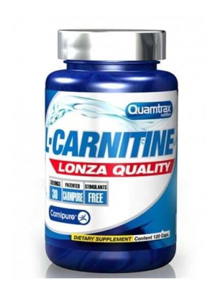 L-Carnitine Lonza Quality 120 Caps Quamtrax (257079480)