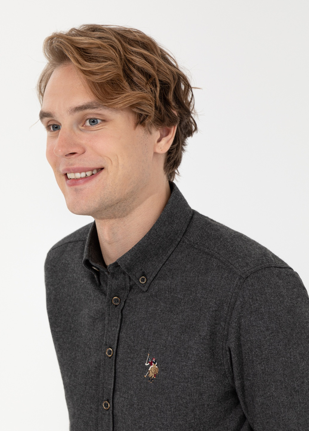 Черная рубашка U.S. Polo Assn.