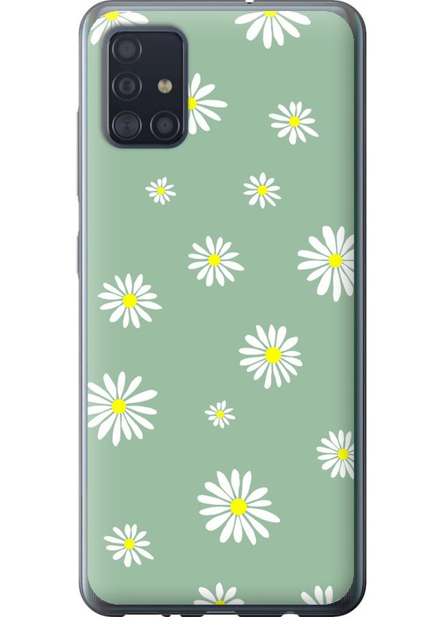 2D пластиковый чехол 'Ромашки v4' для Endorphone Samsung Galaxy A51 2020 A515F (258093570)