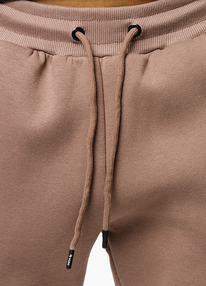 Кофейные зимние брюки Yuki