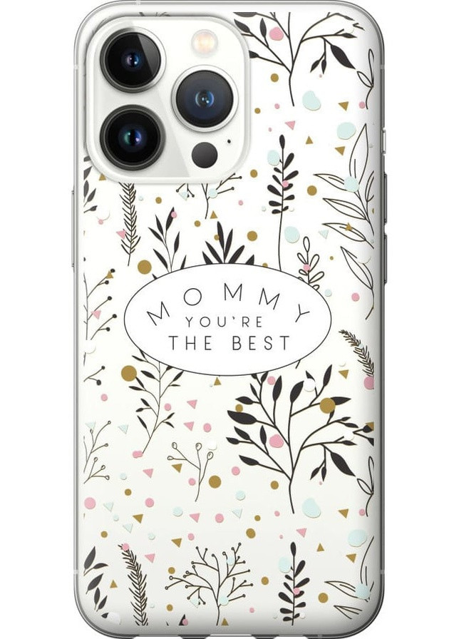 Силиконовый чехол 'Лучшая мама' для Endorphone Apple iPhone 13 Pro (258179407)